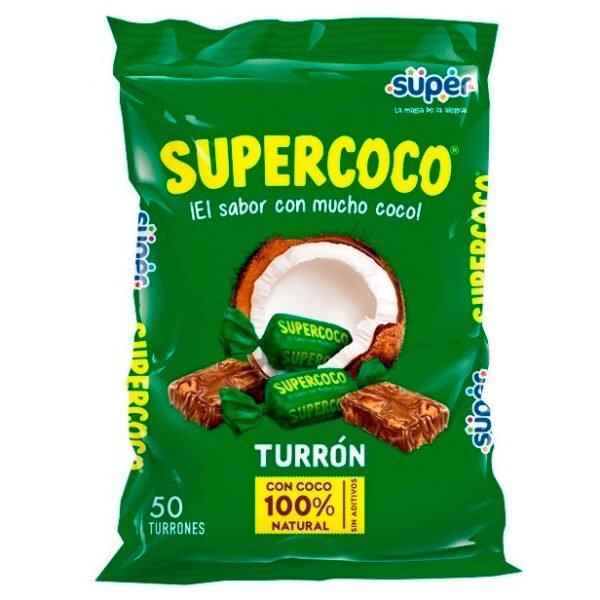 Supercoco Turrón x 100 Uniades – Compra en Valledupar sin salir de casa!